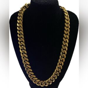 18K Gold Chain Necklace